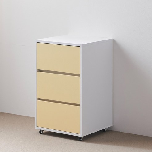 공간을 디자인하는 마법, 에코트렌드 버터 3단 틈새 미니 다용도 이동식 서랍장 에코트렌드