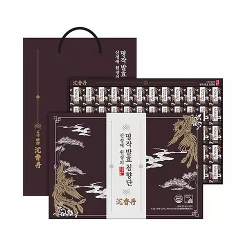 신정애 명작 발효 침향단 3.75g 60환 + 쇼핑백