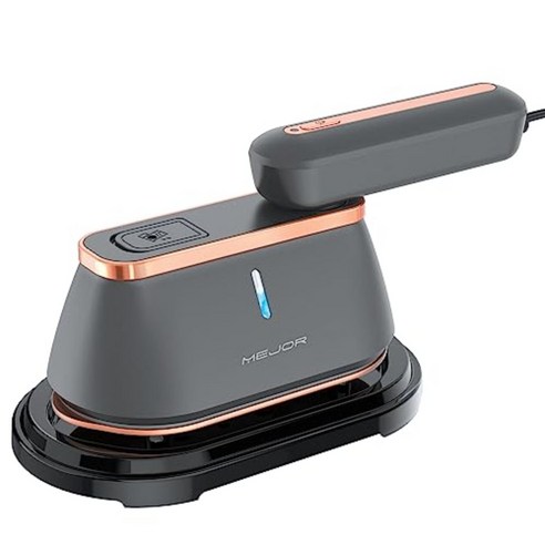 메이져 스팀다리미 1200W 가정용 휴대용, 회색의