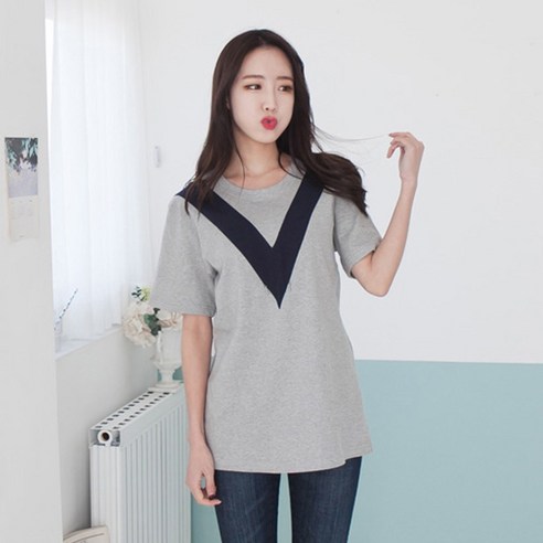 반팔 심쿵 수유티