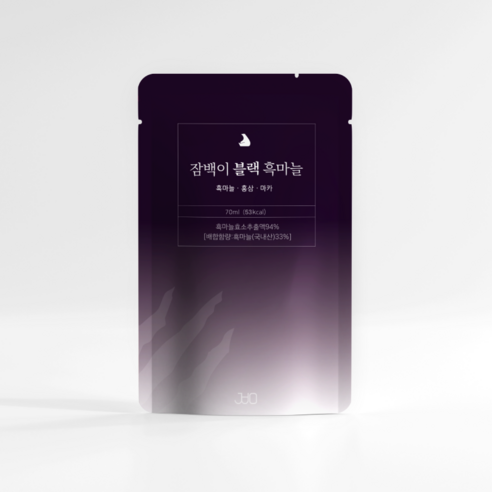 잠백이 흑마늘즙 진액 홍삼 마카 30팩, 1개, 70ml