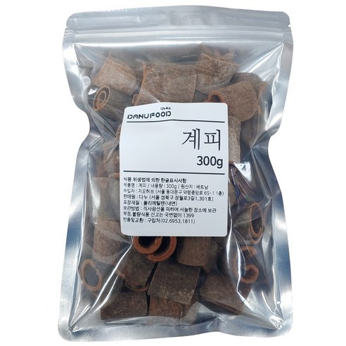 다누푸드 계피, 300g, 1개