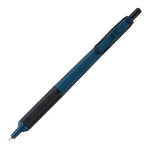제트스트림 엣지 볼펜 0.38mm, 1개, 블루 시안