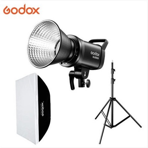 고독스 SL60 II Bi + 260T 스탠드 + SB-BW70100 70x100 소프트박스 세트 2세대 유튜브 방송 촬영 조명 라이트, 1개, 세트단품