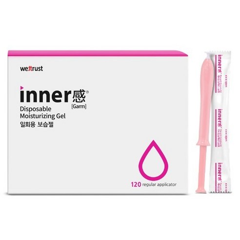 웨트러스트 이너감 보습젤 여성청결제, 1.7g, 120개입