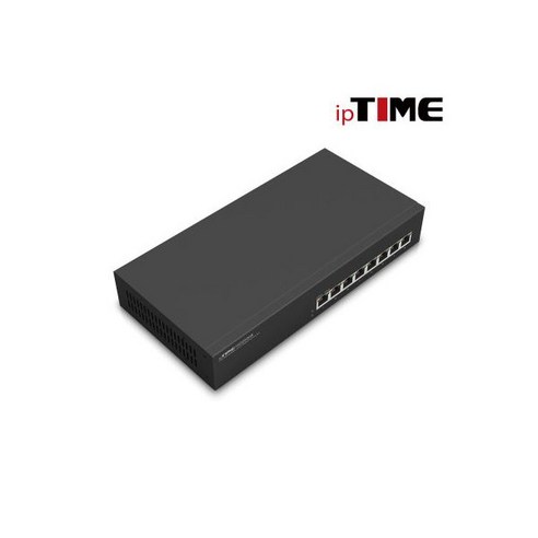 IPTIME HG25008 8포트 스위칭허브 10/100/1000/2.5Gbps 19인치 표준랙타입 IGMP지원, IPTIME HG25008 8포트 스위칭허브 10/10