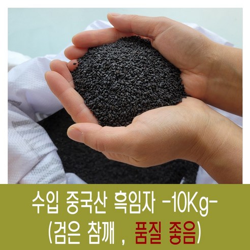 [다온농산] 2023년산 수입 중국산 검은참깨흑임자 -3Kg-, 1개