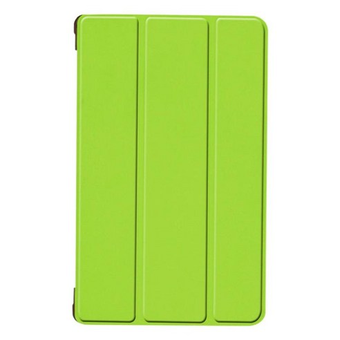 Huawei MediaPad M5 Lite 8.0 용 스마트 케이스 스탠드 커버 보호기, 259x125x13mm, PU 가죽, 녹색