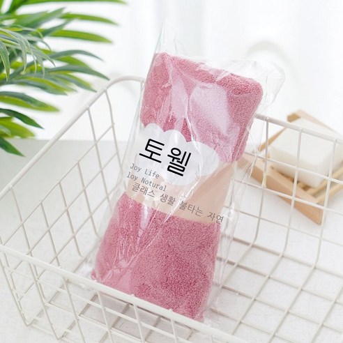 고밀 산호 벨벳 수건 비면 수건 선물 허리 봉지 수건 초유연 흡수 미용 수건 회사 복지 수건, 북구분, 75*35