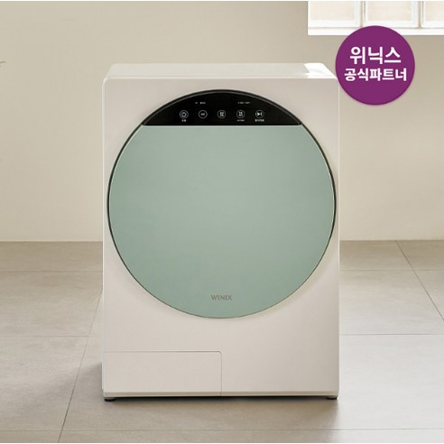 위닉스 인버터 컴팩트 건조기 HS3E400 4kg 고객직접설치, HS3E400-NGK, 새틴 그린