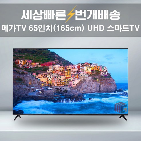 메가TV 65인치 4K UHD 중소기업TV 스마트TV BD-G65UHD 수도권 스탠드, 01_수도권스탠드_방문설치