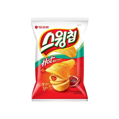 오리온 MINI 스윙칩 볶음고추장맛, 30g