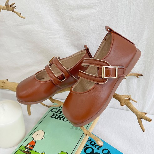 아동 여아 단화 구두 플랫 아동화 z0255z