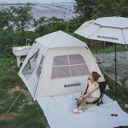 BLACKDOG 원터치 텐트, 캠핑의 새로운 기준을 제시하다.
