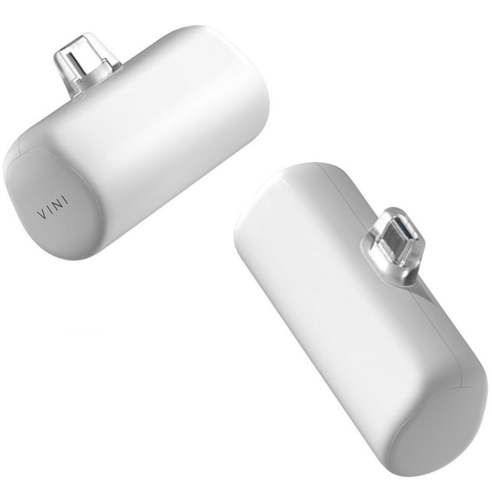 비니 고속 충전 도킹형 미니 일체형 보조배터리 5000mAh