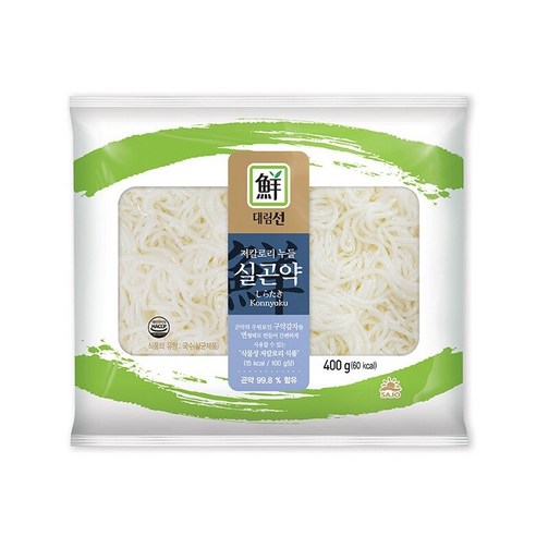 [푸른들마켓][사조] 누들실곤약400g, 1개, 400g