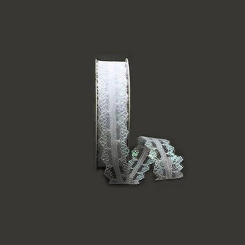 꽃다발 레이스 리본끈, D타입
