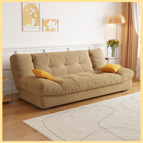 포근함이 가득한 휴식 공간, 메리플 푹신한 대형 접이식 소파 3인용쇼파베드