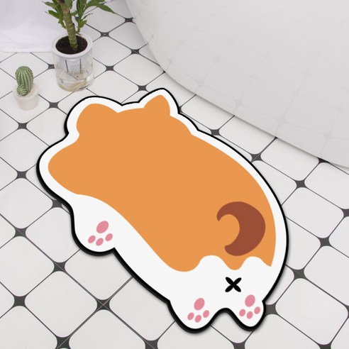 MIRTS 빨아쓰는 규조토 발매트, D