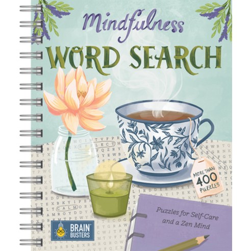 (영문도서) Word Search: Mindfulness Spiral, Parragon, English, 9781646388073