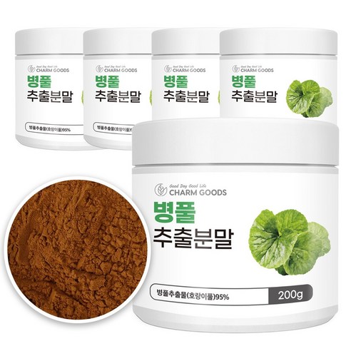 식용 병풀추출물 병풀 분말 가루 호랑이풀 병풀차, 200g, 1개