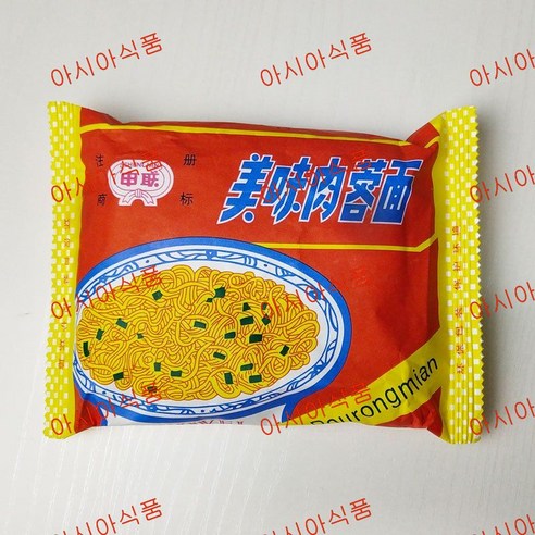 판다중국식품 육용면 왕칭면 상하이면 중국라면 100g