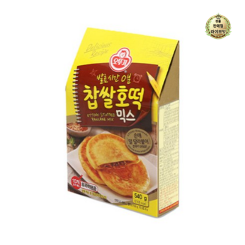 오뚜기 찹쌀호떡믹스 540g, 5개