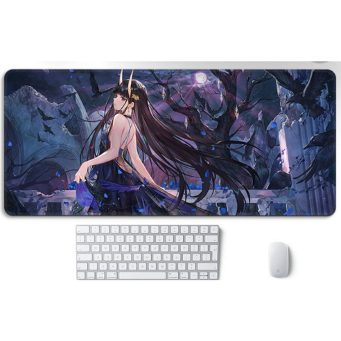 마우스 장패드 벽람항로 Azur Lane 게이밍 마우스 장패드 20종 24567, P9, 80*30cm