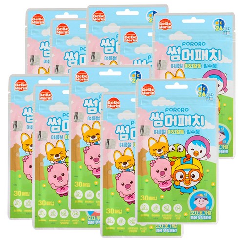 여름 썸머패치 30매입, 5개, 뽀로로