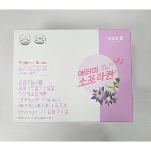 애터미 소포라퀸 영양제, 120정, 1개