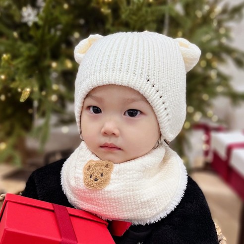 편안함, 따뜻함, 다용성, 세련됨을 겸비한 코코아돌 아기 거즈 빕 머플러