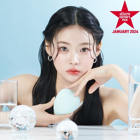 트와터치 하트 아쿠아 베어 쿠션 15g 승무원쿠션 면세점 커버력 파운데이션, 21호, 1개