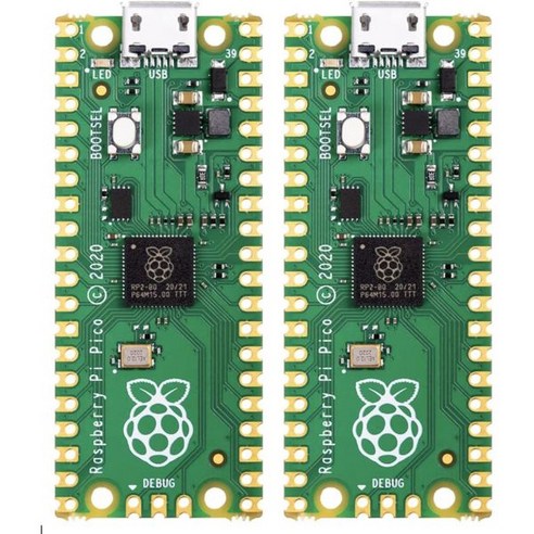 Raspberry Pi Pico RP2040 마이크로컨트롤러 미국 재고 배송 준비 완료 4, 2 Pack 데스크탑 Raspberry Pi Pico RP2040 마이크로컨트롤러 미국 재고 배송 준비 완료 4, 2 Pack 데스크탑