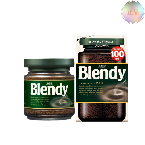 일본 AGF 블랜디 인스턴트 커피 80g+200g 세트 총 280g 수입 아메리카노 콜드브루