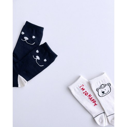 사랑스러운 발걸음을 위한 선택, 로아앤제인 해피베어 미들삭스 SET