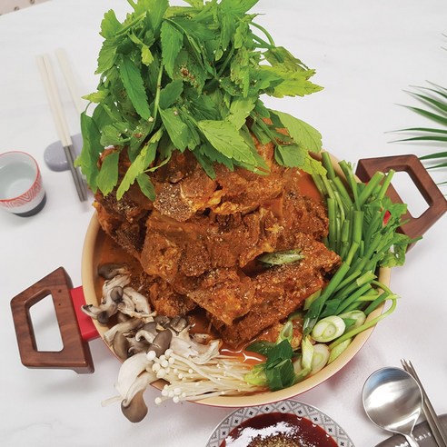 참피디 봉순 미나리 감자탕 3.7kg 우거지감자탕&추천 얼큰한맛, 1세트