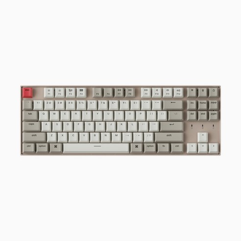 키크론 K8 Retro 레트로 알루미늄 청축 무선 기계식 키보드, 단품, 단품