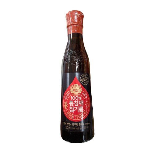 백설 통참깨참기름300ml(병), 2개, 300ml