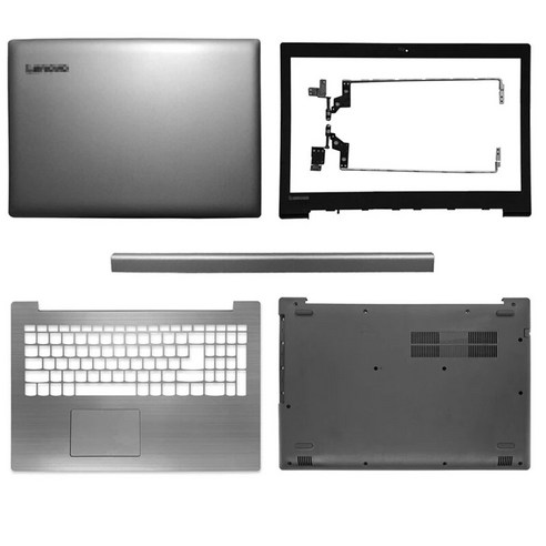 노트북힌지 Lenovo IdeaPad 320-15IKB 320-15ISK 320-15ABR LCD 후면 커버 전면 패널 힌지 팜레스트 상단 하단 케이스 신제품, 8.Hinges