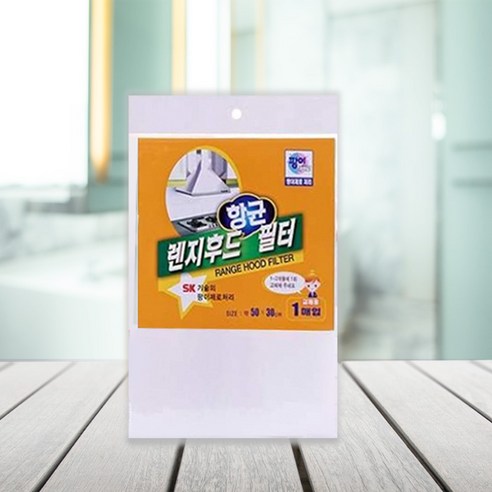 팡이제로 렌지후드 항균 필터, 10매