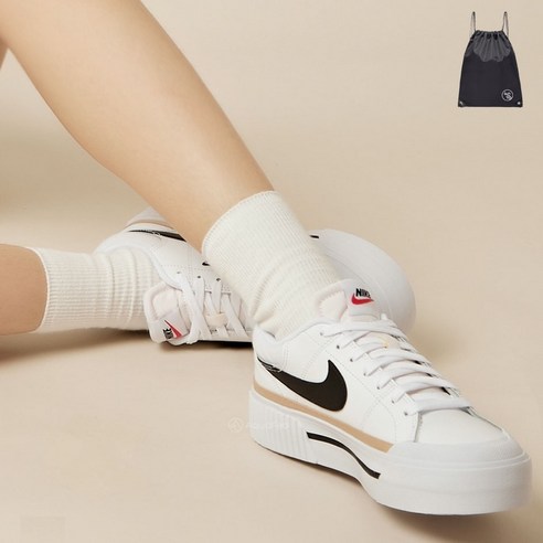 나이키 여자 운동화 클래식 리프트 PG신발가방세트