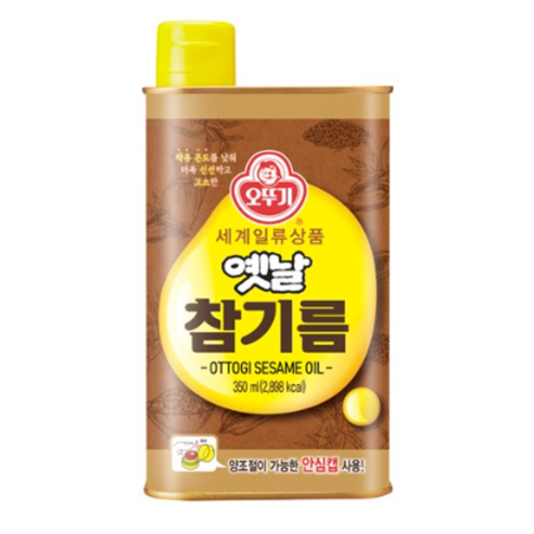 오뚜기 옛 날 참기름, 350ml, 1개 
가루/조미료/오일