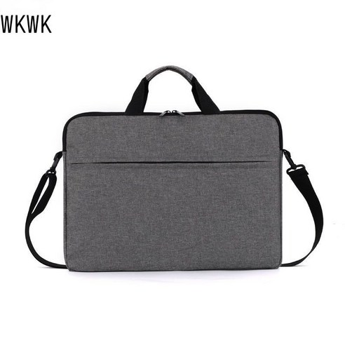 WKWK .인치 노트북 가방, 10.2, 그레이(숄더 스트랩 포함)