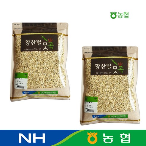 농협 국산 압맥 (납작보리) 800g+800g, 1개