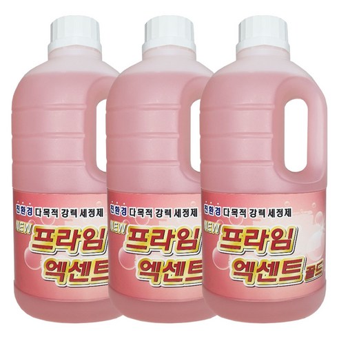 토일러뉴프라임엑센트골드 1L 3개, 1L, 3개 - 욕실세정제 | 쿠팡