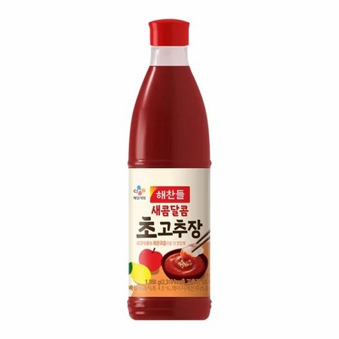 CJ 제일제당 해찬들 새콤달콤 초고추장 1050g 맛좋은 국산 발효식품 매운맛 맛있는맛, 3개