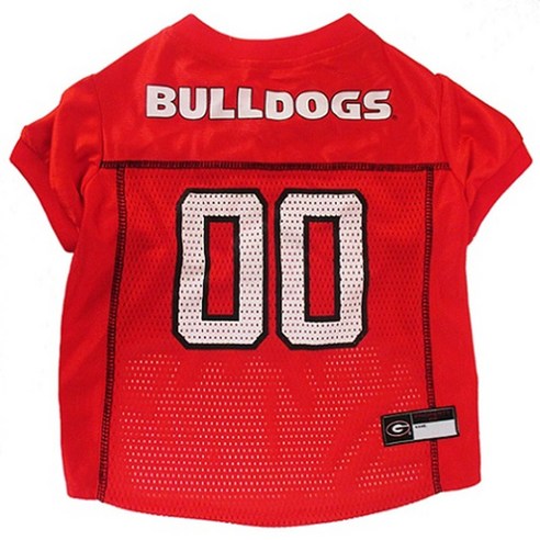 도기네이션 애견 저지 티셔츠, Georgia Bulldogs