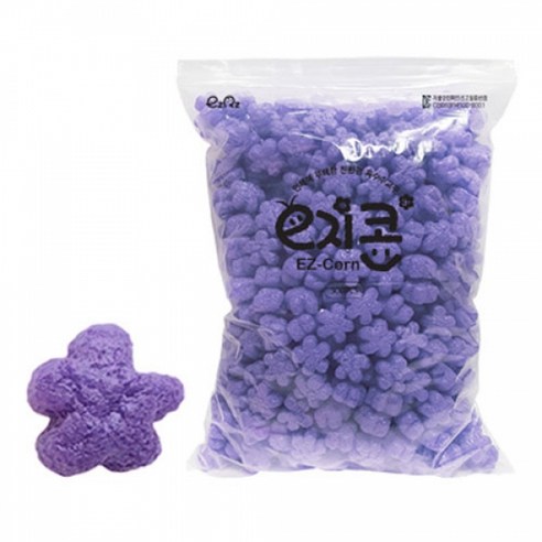 이지콘 블럭 꽃 (500pcs) 2봉, 보라