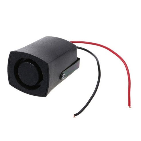 Universal 12v car horn police siren air signal reversing sound 전자 스피커 super loud 버저 경보 경고 비퍼, 1개