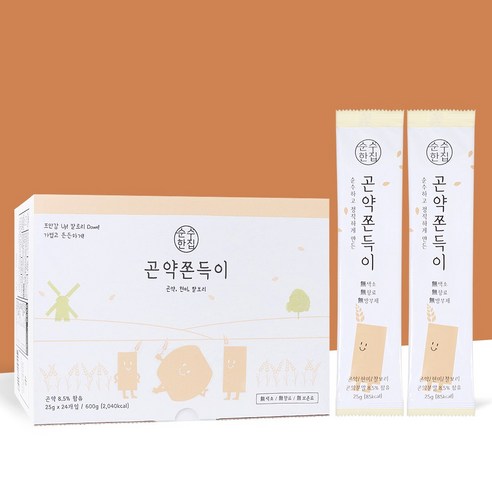 1+1 곤약 쫀드기 쫀득이 1박스 24개입 x 2개, 600g